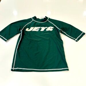 NFL jets rashguard size 10-12